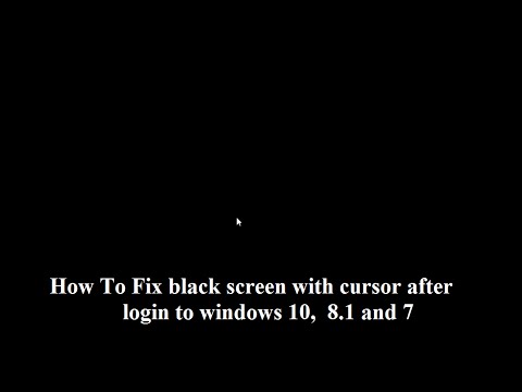 windows 10 black and white screen